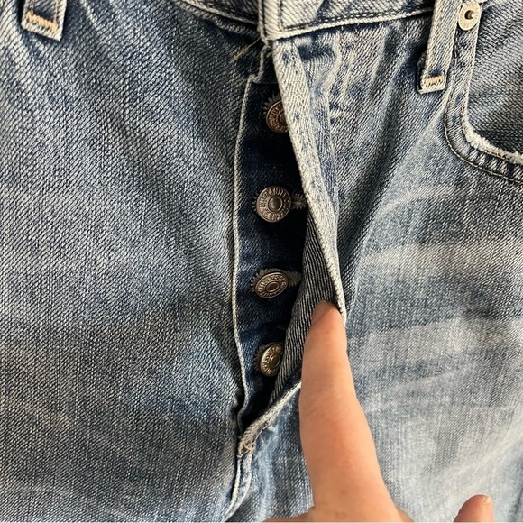 CITIZENS OF HUMANITY Liya High Rise Classic Fit Crop Jeans in Sunday Morning - Picture 5 of 10